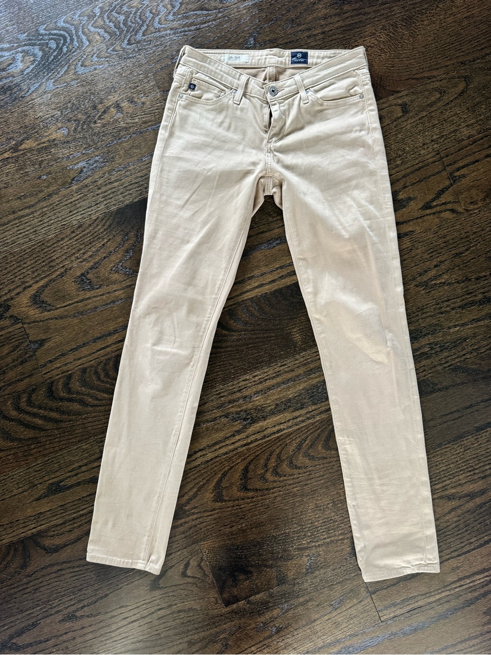 EUC AG The Stilt Women’s Slim Fit Jeans in Light Beige 25